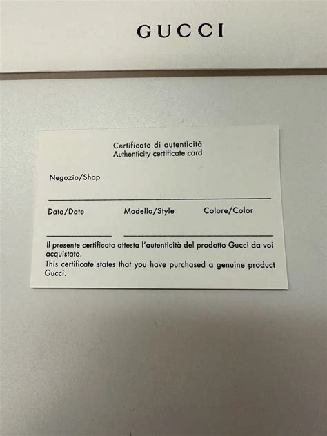 amazon fake gucci|gucci authenticity card.